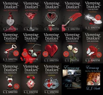 how many books are in the vampire diaries series