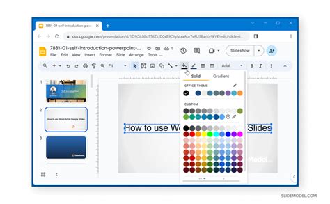 what is word art in google slides and how can it enhance your presentation?